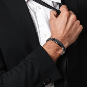 Alternative view of GFOUK™ HumanicPlus MAXHematie Beaded Bracelets