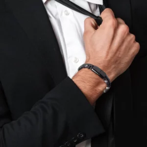 Alternative view of GFOUK™ Men's Magnetic Fields Slimming Bracelet