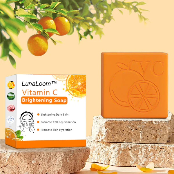 LunaLoom Vitamin C Brightening Soap