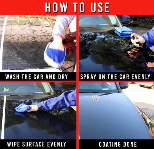 Mirror Shine Car Coating Spray - Image 6
