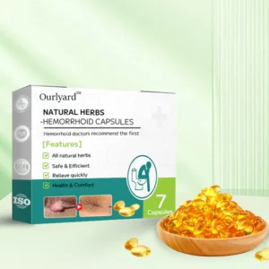 Ourlyard Natural Herbal Strength Hemorrhoid Capsules