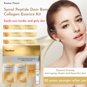 Alternative view of PeptiDew™ Korean Spiral Peptide Bio-Fermented Soluble Collagen Film