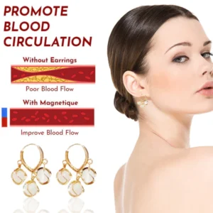 Pocofly™gold-plated opal Lymph earrings