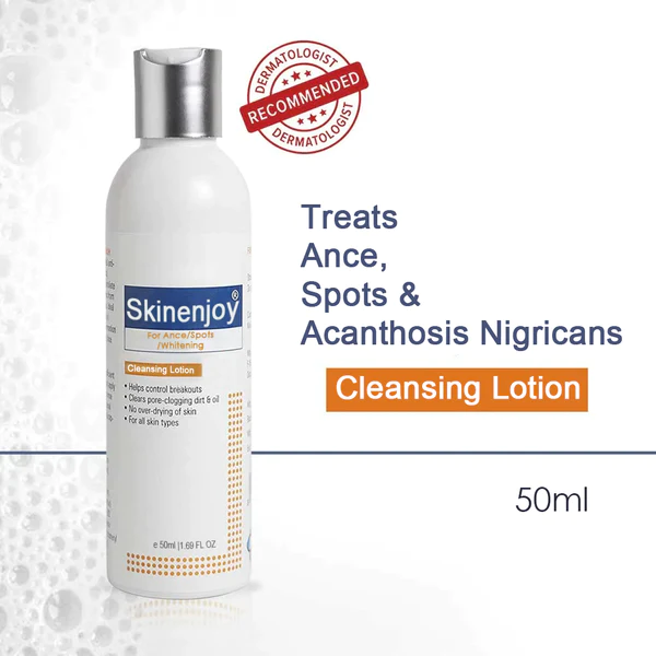 Skinenjoy Cleansing Lotion for Acne & Spots & Acanthosis Nigricans Congratulations