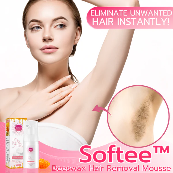 Softee™ Beeswax Hair Removal Mousse - Image 2