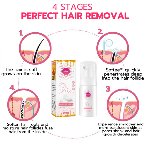 Softee™ Beeswax Hair Removal Mousse - Image 5