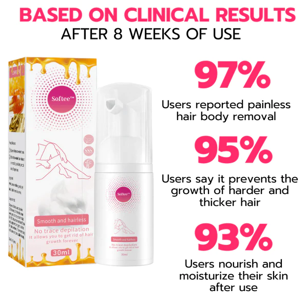Softee™ Beeswax Hair Removal Mousse - Image 7