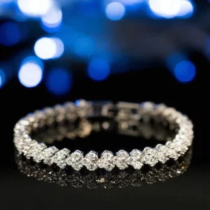 Alternative view of Zircon Curve Body Slimming Bracelet