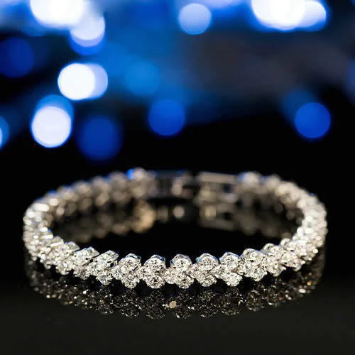 Zircon Curve Body Slimming Bracelet - Image 2