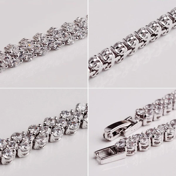 Zircon Curve Body Slimming Bracelet - Image 5