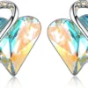 flysmusTM MagneTherapy Lymphvity Zirconium Earrings
