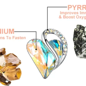 Alternative view of flysmusTM MagneTherapy Lymphvity Zirconium Earrings