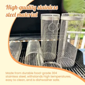 Ceoerty™ 360° Pro Rotate Stainless Steel BBQ Basket