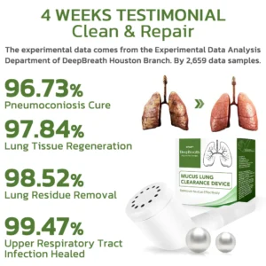 Alternative view of GFOUK™ DeepBreath Herbal Mucus Lung Clearance Device