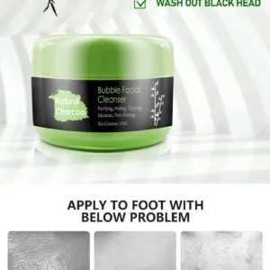 Natural Charcoal Bubble Facial Cleanser