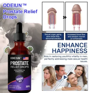 ODEIUN™ Prostate Treatment Drops – Safest & Fastest Waytorelief Prostate