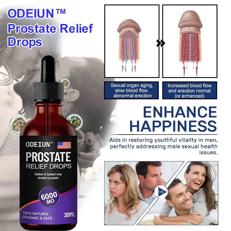 ODEIUN™ Prostate Treatment Drops – Safest & Fastest Waytorelief Prostate