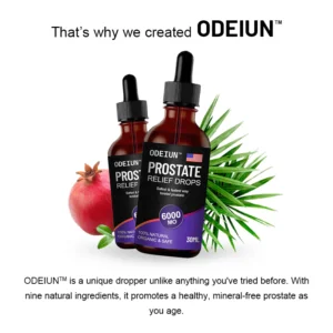 ODEIUN™ Prostate Treatment Drops – Safest & Fastest Waytorelief Prostate
