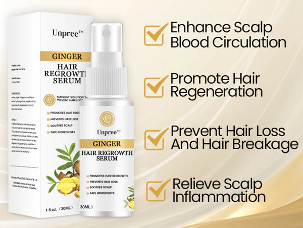 Unpree™ Ginger Hair Regrowth Serum