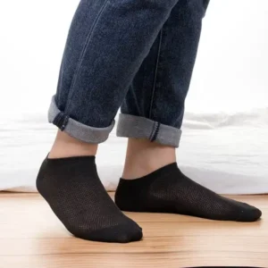 8 Pairs Lot Solid Mesh Womens Short Socks