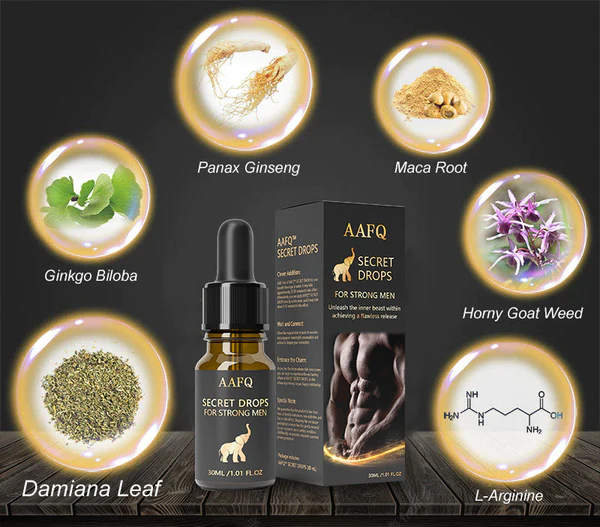 AAFQ®Secret Drops for Strong Men