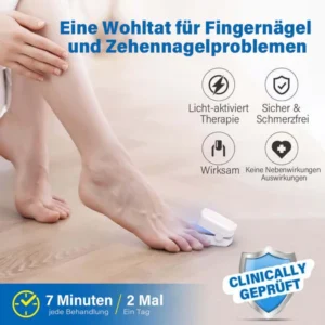 AEXZR™ Револуционерен уред за лесна терапија со висока ефикасност за болести на ноктите на нозете