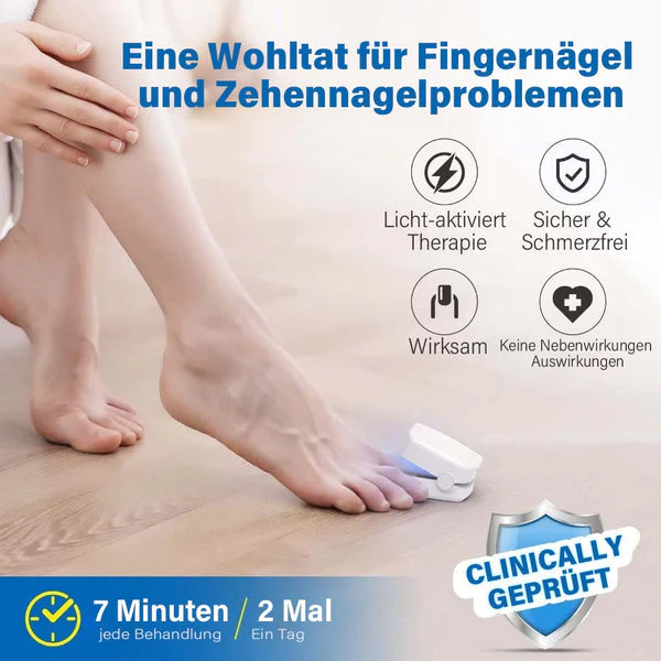 AEXZR™ Революційний високоефективний світлотерапевтичний пристрій для лікування захворювань нігтів на ногах