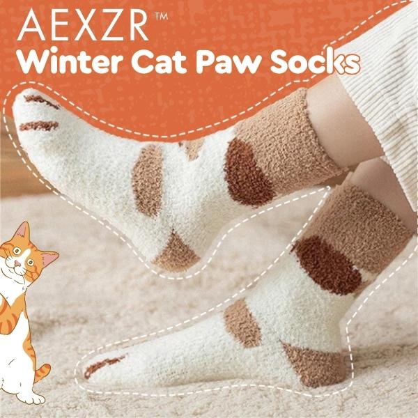 AEXZR™ ҷӯробҳои зимистонаи Cat Paw