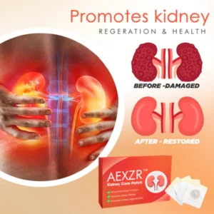 Alternative view of AEXZR™ Kidney Care Patch