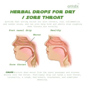 ATTDX AirflowAid Bronchial ThroatRelief HerbalDrops
