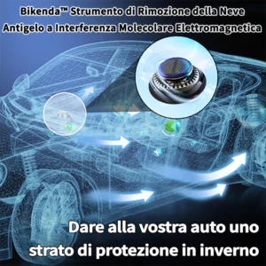 Alternative view of Bikenda™ Strumento di Rimozione della Neve Antigelo a Interferenza Molecolare Elettromagnetica