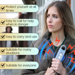 Ceoerty™ 130DB Self-defense Alarm with Double LED Flashlight