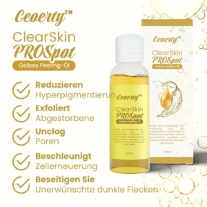 Ceoerty™ ClearSkin PROSpot Gelbes Peeling-Öl