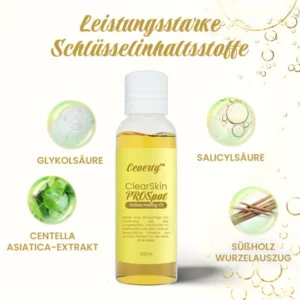 Ceoerty™ ClearSkin PROSpot Gelbes Peeling-Öl