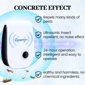 Ceoerty™ PestOFF Ultrasonic Pest Repeller
