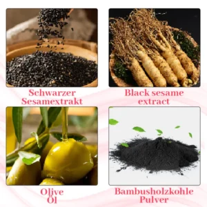 Ceoerty™ SchwarzerScheen Shampoo Bar