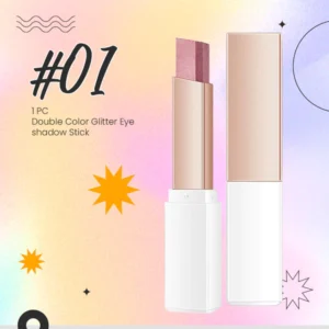 ChromaGlow™ Double Color Glitter Eyeshadow Stick