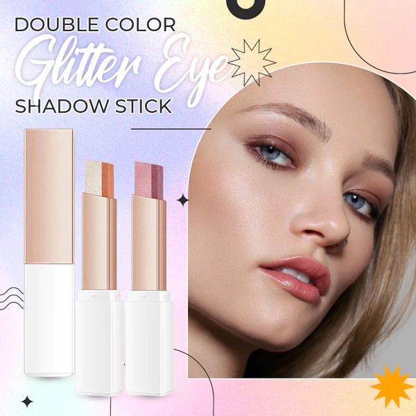 ChromaGlow™ Double Color Glitter Eyeshadow Stick
