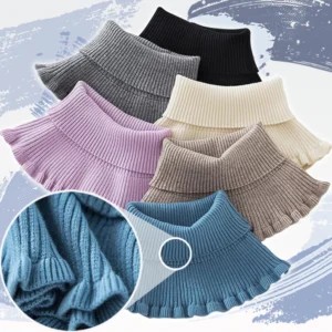 Cozy Knitted Dickey Collar