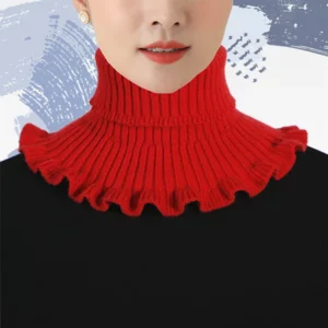 Cozy Knitted Dickey Collar