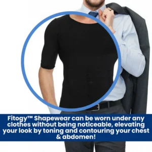 Fitogy™ Ionic Men's Body Shaping Shirt