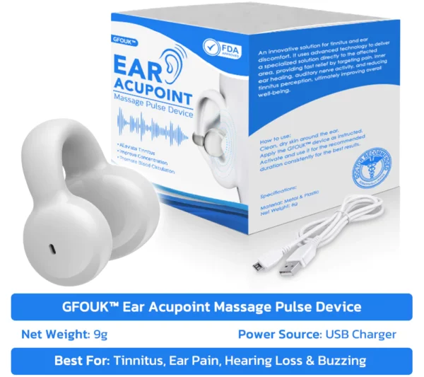 GFOUK™ Ear Acupoint Massage Pulse Device