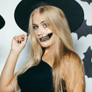 Halloween Prank Makeup Tattoo na wucin gadi😈Haƙiƙa & Mai Sauƙi don Cire