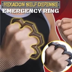 Hexagon Self Defense Emergency Ring