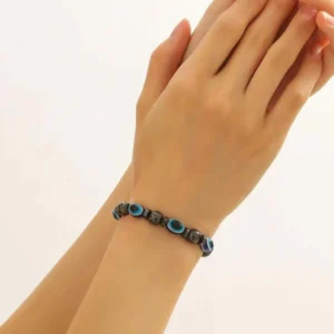Khumbu™ Eye of Truth Black Dzi Stone Bracelet