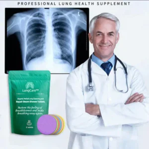 LungCare™ Organic Herbal Lung Cleansing and Repair Steam Shower Tablets