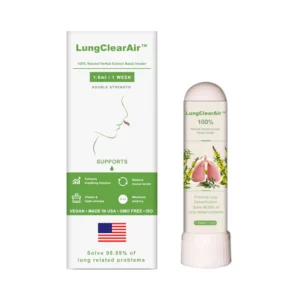 LungClearAir® Nasal Inhaler - Powerful Lung Support & Cleanse & Respiratory