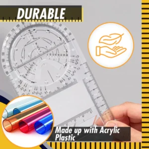 Multifunctional Geometric Ruler