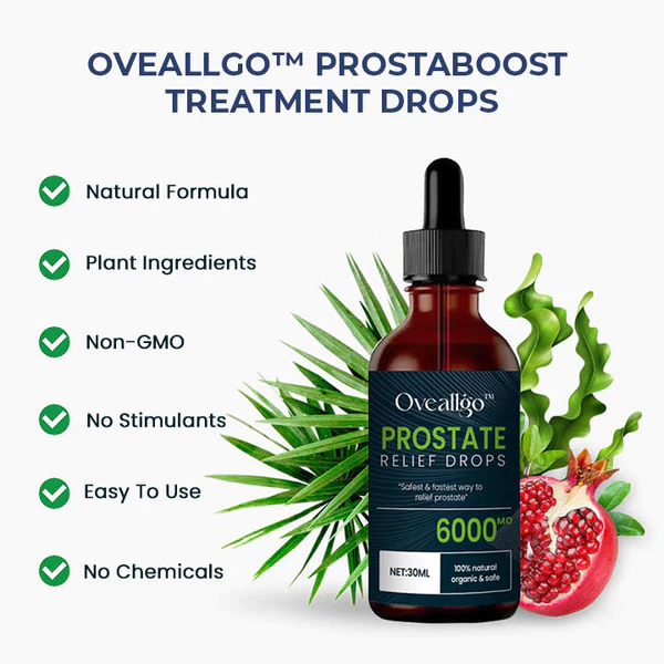 Oveallgo™ ProstaBoost VitalCare-behandelingsdruppels
