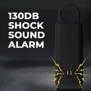 Oveallgo™ 130dB Loud Self Defence Alarm Keychain with LED Strobe Light